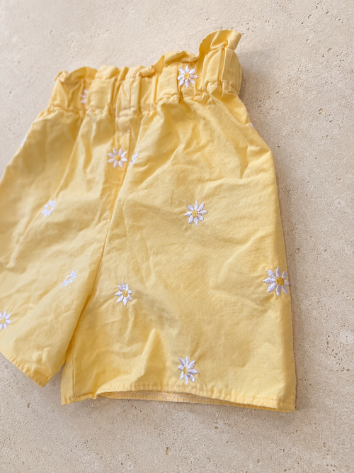 Daisy Cotton Shorts