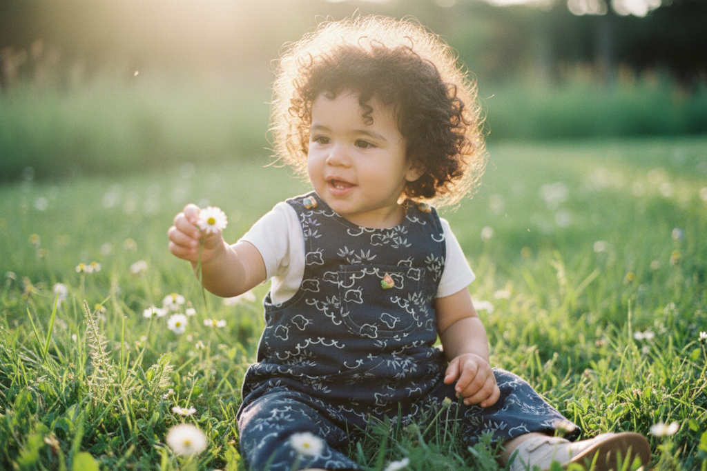 Lilleloom Toddler in Indigo Overalls